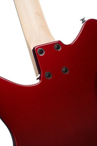Cort Retro 304 Short-Scale 4-String Bass Guitar with Gig Bag. Candy Apple Red