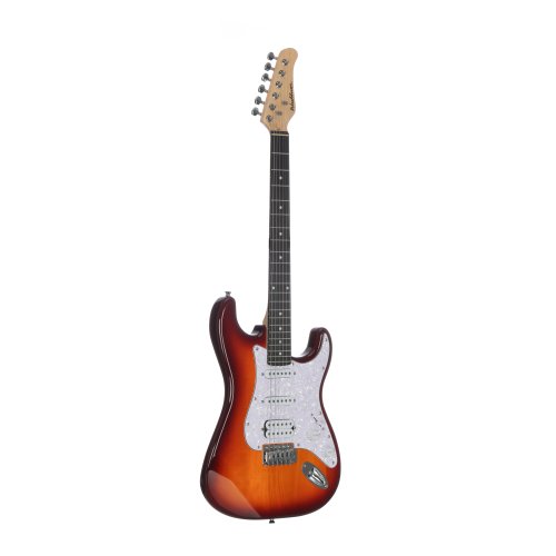 Washburn STAGEPACKSB Sonamaster Series Stage Pack Electric Guitar Pack. Tobacco Sunburst