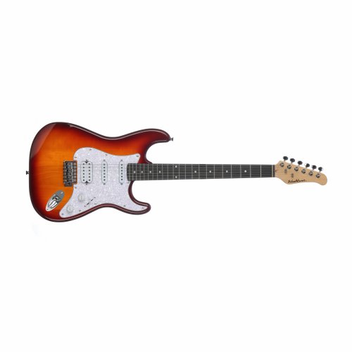 Washburn STAGEPACKSB Sonamaster Series Stage Pack Electric Guitar Pack. Tobacco Sunburst