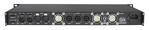 500W x 2-Channel Power Amplifier