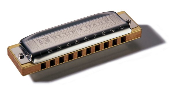 Hohner 532BXBF Blues Harp MS. Key of B Flat