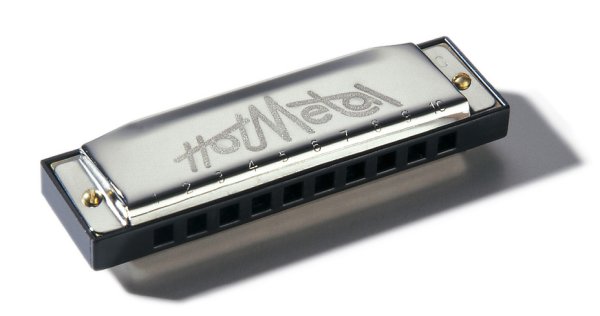 Hohner 572BXC Hot Metal Harp. Key of C