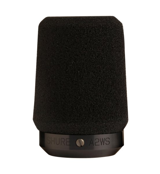 Shure A2WSBLK Locking Microphone Windscreen