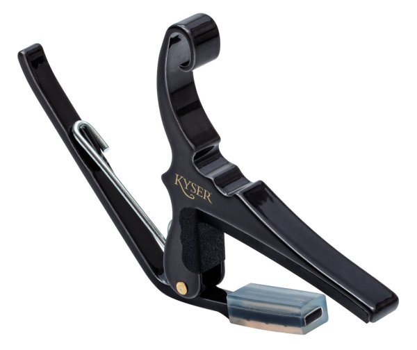 Kyser KG6BC Capo Black. Chrome