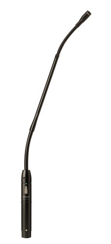 Shure MX412S/C 12″ Microflex Gooseneck Mic. Preamp LED Mute Button XLR Bottom Exit Cardioid Capsule