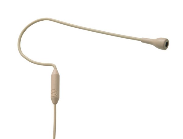 Audio-Technica PRO92CWTH Omnidirectional Condenser Headset Microphone. Beige