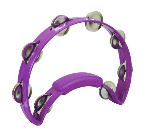 Rhythm Tech RT1280 Solo Tambourine. Purple