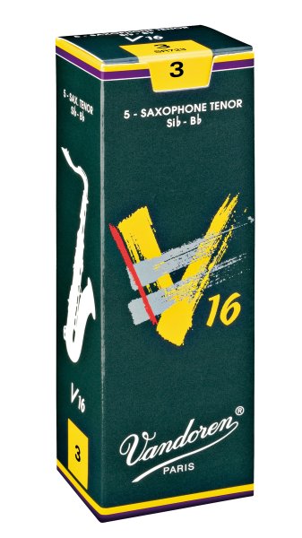 Vandoren SR723 Tenor Saxophone V16 Reeds Strength #3. (Box of 5)