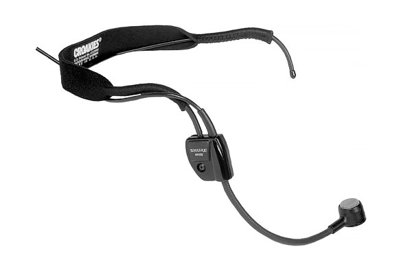 Shure WH20XLR Dynamic Headset Microphone. Includes 3 Pin Male XLR With Detachable Belt Clip
