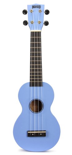Mahalo MR1-LBU Rainbow Soprano Ukulele. Light Blue