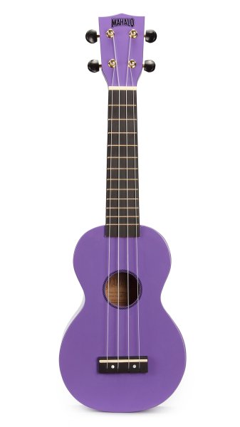 Mahalo MR1-PP Rainbow Soprano Ukulele. Purple
