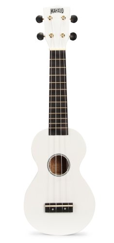 Mahalo MR1-WT Rainbow Soprano Ukulele. White