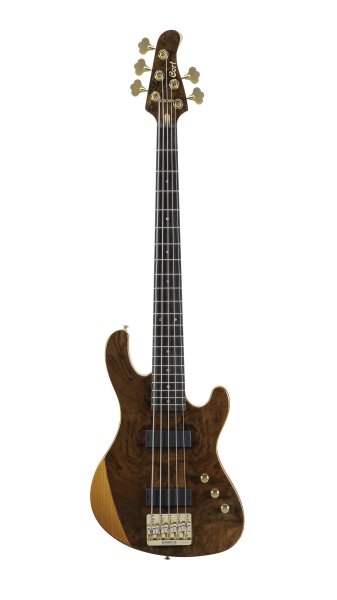 Cort RITHIMICV 5 String Bass Guitar. Natural Glossy