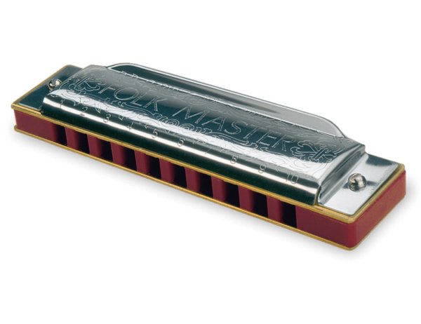 Suzuki 1072-C Folkmaster Harmonica. Key of C