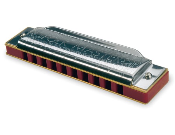 Suzuki 1072-G Folkmaster Harmonica. Key of G