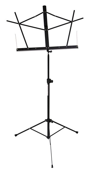 Stageline MS2BKB Music Stand with Bag. Black