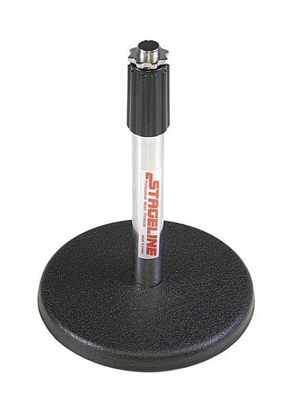 Stageline DS70 Desktop Microphone Stand. Chrome