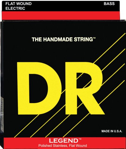DR Strings FL12 Legend Flatwound Electric Guitar Strings. 12-52