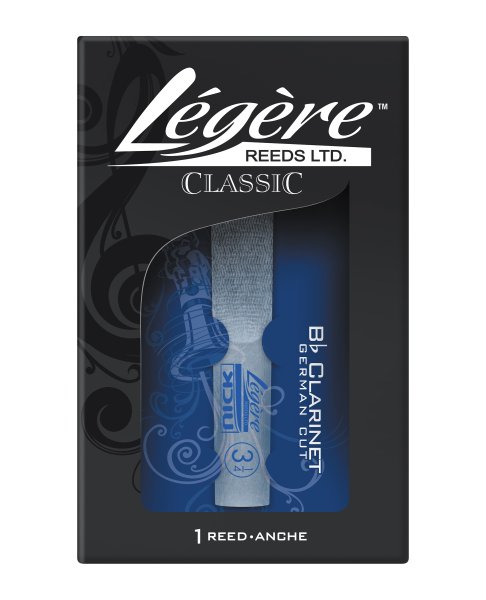 Legere Reeds BBG325 B Flat Soprano Clarinet. German Cut (3.25)