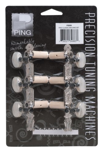 Ping P2626 Deluxe Nickel Lyra Plate Classic Machine Heads. (2 Set)