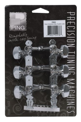 Ping P2633 Deluxe Plate Machine Heads. 3-In-Line (2 set)
