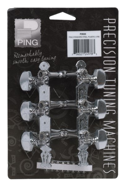 Ping P2633 Deluxe Plate Machine Heads. 3-In-Line (2 set)