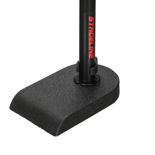 Stageline MS6531BK Microphone Stand – Adjustable Height 12.8″–17.5″, Boom Arm 19.5″, Heavy-Duty Design for Tabletop or Kick Drum Use, 5.5 lbs – Black