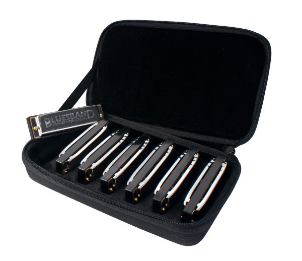 Hohner 1501/7 Blues Band Harmonica. (7 Pack)