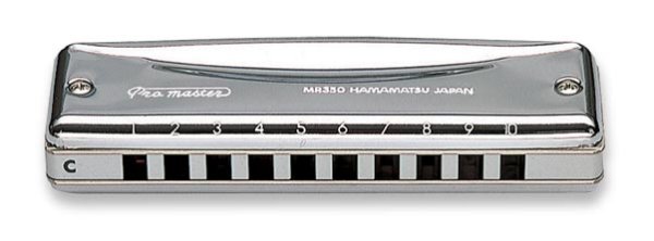 Suzuki MR-350-LF Promaster Harmonica. Key of Low F