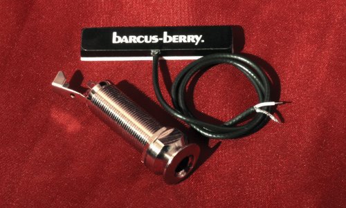 Barcus Berry 1455-3 ″Insider″ Piezo Transducer w/ Fast-Jack