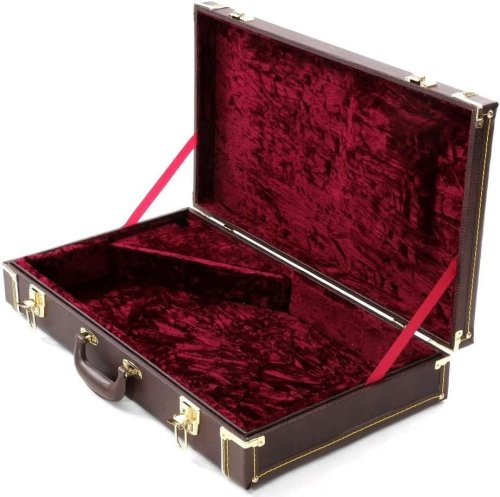 Oscar Schmidt AC449 Hardshell Auto Harp Case. Brown