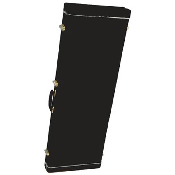 MBT MBTEGCWBK Wooden Electric Guitar Case. Black