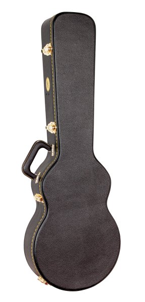 MBT MBTLPGCWBK Wooden Single Cutaway Electric Guitar Case. Black