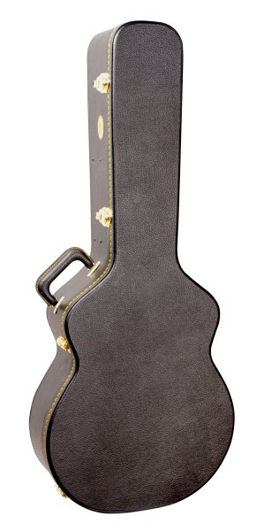 MBT MBTJUGCWBK Wooden Jumbo Guitar Case. Black