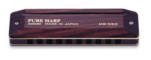 Suzuki MR-550-EB Pure Harp Harmonica. Key of Eb