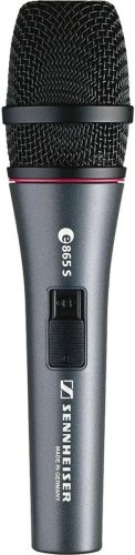 Sennheiser E865S Condenser Vocal Microphone with On/Off Switch