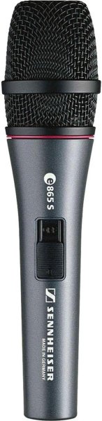 Sennheiser E865S Condenser Vocal Microphone with On/Off Switch