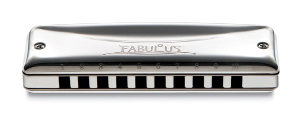 Suzuki F-20E-C Fabulous 10-Hole Diatonic Equal Temperment Harmonica. Key of C