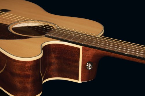 Jasmine JO37CE-NAT Orchestra Style Acoustic Electric Guitar. Natural Finish