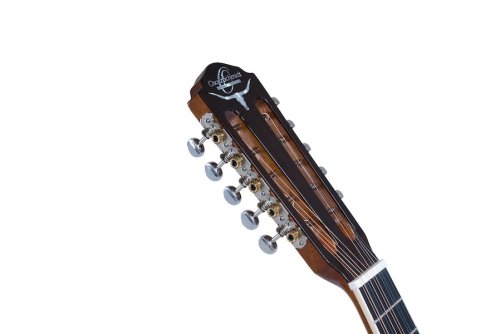 Oscar Schmidt OQ40SE Acoustic Electric Latin Quatro w/Bag. Natural