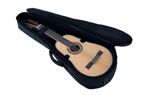 Oscar Schmidt OQ40SE Acoustic Electric Latin Quatro w/Bag. Natural