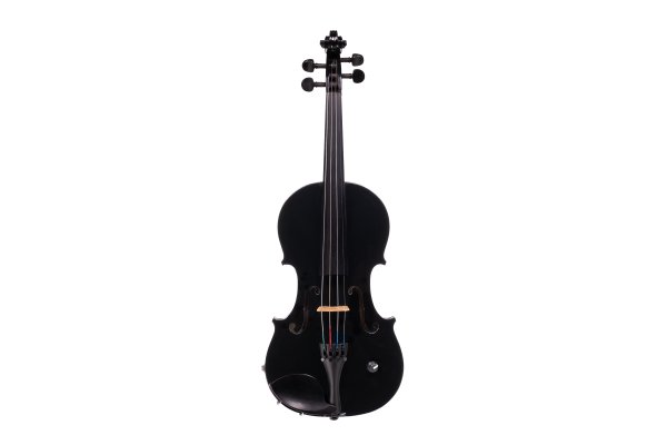 Barcus Berry BAR-AEBK Vibrato AE Series Acoustic-Electric Violin. Piano Black