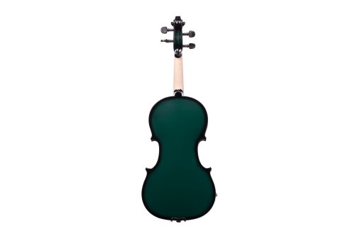 Barcus Berry BAR-AEG Vibrato AE Series Acoustic-Electric Violin. Metallic Green