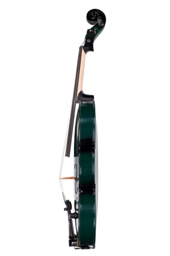 Barcus Berry BAR-AEG Vibrato AE Series Acoustic-Electric Violin. Metallic Green