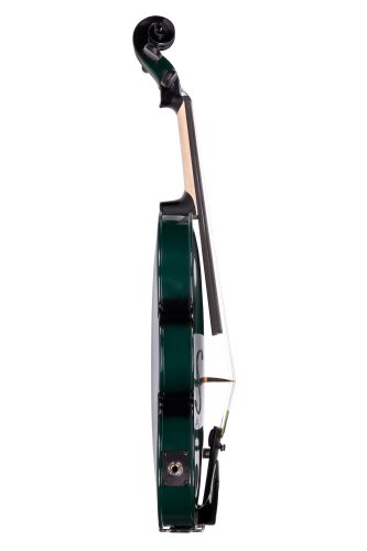 Barcus Berry BAR-AEG Vibrato AE Series Acoustic-Electric Violin. Metallic Green