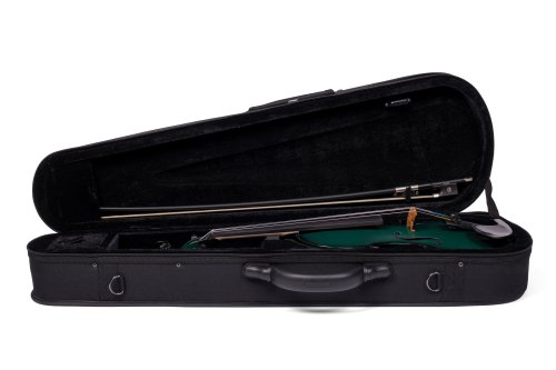 Barcus Berry BAR-AEG Vibrato AE Series Acoustic-Electric Violin. Metallic Green