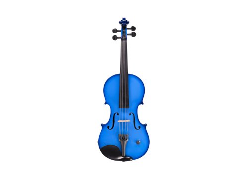 Barcus Berry BAR-AEVB Vibrato AE Series Acoustic-Electric Violin. Blue