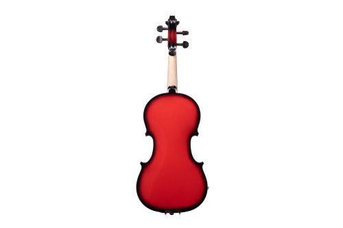 Barcus Berry BAR-AEVR Vibrato-AE Series Acoustic Electric Violin. Red Berry