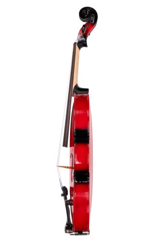 Barcus Berry BAR-AEVR Vibrato-AE Series Acoustic Electric Violin. Red Berry