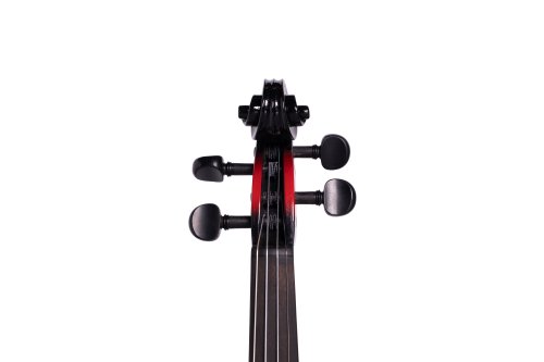 Barcus Berry BAR-AEVR Vibrato-AE Series Acoustic Electric Violin. Red Berry